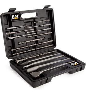Cat Da03902 17 Parça Tungsten Karbür Sds-Plus Beton Kırıcı/Delici Matkap Ucu