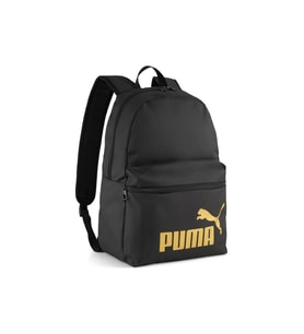 Puma Phase Backpack 091164 Unisex Sırt Çantası SİYAH-ALTIN Gold