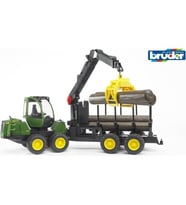 Bruder Jhon Deere 1210E Kütük Yükleme ve Nakliye Aracı Br02133  