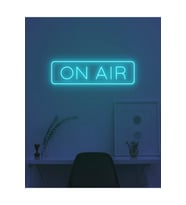 ON AIR Yazılı Neon Tabela