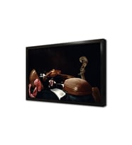 Mozart C Flüt ve Arp Konçertosu Çerçeveli Mdf Tablo