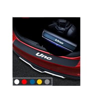 Fiat Uno İçin Uyumlu Aksesuar Bagaj Ve Kapı Eşiği Oto Sticker Karbon