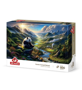 Art Puzzle Pandanın Huzur Durağı 500 Parça Puzzle