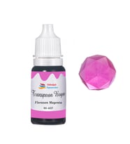 Tahtakale Toptancı Epoksi Reçine Transparan Boya Pigment Şeffaf Epoksi Boyası 20 ML  Floresan Magenta - 6021
