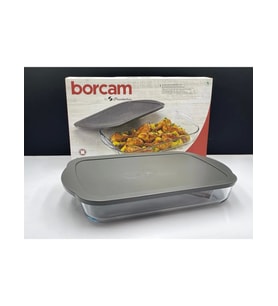 Paşabahçe 59124 Borcam Tepsi 3850 cc 40x25 cm