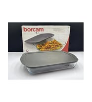 Paşabahçe 59124 Borcam Tepsi 3850 cc 40x25 cm