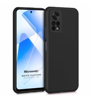 Microsonic Matte Silicone Infinix Note 11 Pro Kılıf Siyah