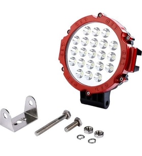 Leonpart Yuvarlak 63W Off Road Metal Çerçeve Sis Farı (Siyah)