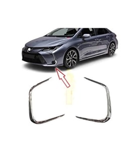 Toyota Corolla Krom Sis Farı Çerçevesi 2 Parça 2019 Ve Üzeri