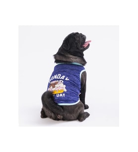 Pawstar Köpek T-Shirt Purple Lazy XLarge Sırt38cm Göğüs55cm Boyun34cm