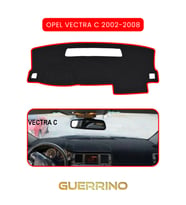 OPEL Vectra C 2002-2008 TORPİDO KORUMA HALISI KIRMIZI KENAR