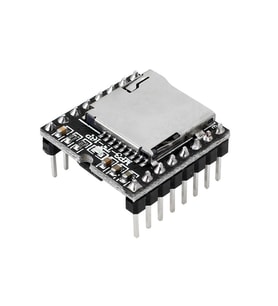 MP3-TF-16P Mini Mp3 Player Modülü Wav Ses Çalma Oynatıcı Micro Sd