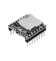 MP3-TF-16P Mini Mp3 Player Modülü Wav Ses Çalma Oynatıcı Micro Sd