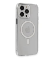 iPhone 14 Pro Max Kılıf Tron Şeffaf Magsafe Kapak - Şeffaf