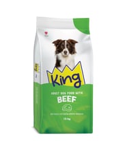 King Biftekli Yetiskin Köpek Mamasi 15 Kg