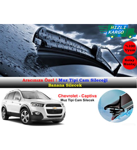 Chevrolet Captiva 2006-2013 Muz Silecek Takımı