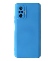 Durukar® Redmi Note 10 Pro Kılıf Nano içi Kadife Silikon - Mavi