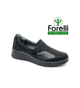 Forelli Faye Hakiki Deri Ortopedik Comfort Kadın Casual Ayakkabı