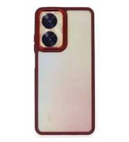 Newface Realme C55 Kılıf Dora Kapak - Kırmızı