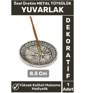 Özel Seri Yüksek Kaliteli Dekoratif Hediyelik Yoga Chakra Meditasyon Pozitif Enerji METAL Tütsülük