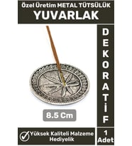 Özel Seri Yüksek Kaliteli Dekoratif Hediyelik Yoga Chakra Meditasyon Pozitif Enerji METAL Tütsülük