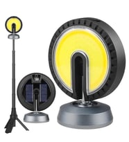 Powermaster PM-24564 25 Watt USB - Type-C Girişli Cob Ledli Tek Yönlü 180 Derece Solar Çalışma Lambası