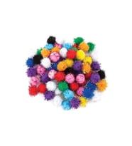 Puti Pom Pom 20 Mm Metalik