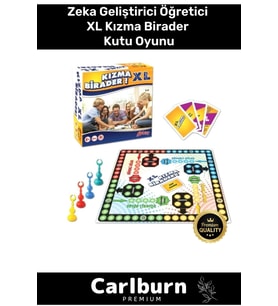 Premium Eğitici Zeka Geliştirici Öğretici Eğlence Aile Parti XL Kızma Birader Kutu Oyunu