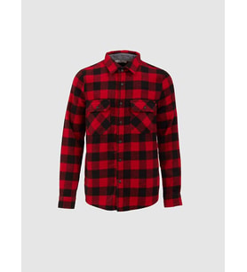 LTB TINY BRUSHED RED CHECK WASH Gömlek Kırmızı
