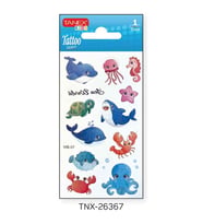 Tanex 7x12mm Deniz Hayvanları Tatoo TNX-26367