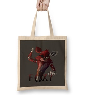 Foxy The Pirate Attack Bez Çanta Uzun Saplı