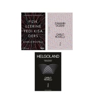 Fizik Üzerine Yedi Kısa Ders + Zamanın Düzeni + Helgoland- 3 Kitap Set - Iş Bankası Özel Set