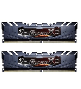 GSKILL 16GB (2X 8GB) DDR4 3200MHZ CL16 DUAL KIT PC RAM FLARE X F4-3200C16D-16GFX (AMD UYUMLU)