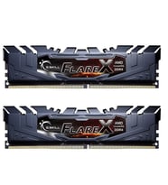 GSKILL 16GB (2X 8GB) DDR4 3200MHZ CL16 DUAL KIT PC RAM FLARE X F4-3200C16D-16GFX (AMD UYUMLU)