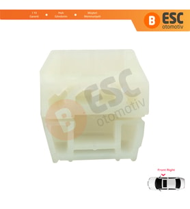 VW Transporter T5 Caravelle Multivan 2003-2015 7H0837754 İçin Ön Sağ Kapı Cam Kriko Tamir Klipsi