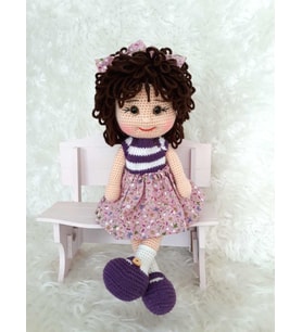 Zizi Bebek Amigurumi Organik Oyuncak
