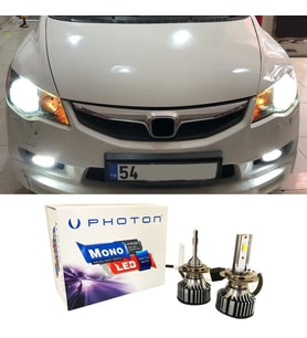 Honda Civic FD6 Led Xenon Sis Far Ampulü H11 Mono Yeni Seri Beyaz 2006-2012
