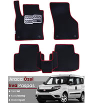 FİAT DOBLO (2010-2022) Uyumlu EVA Paspas Tam Set–Araca Özel,Su Geçirmez,Kolay Montaj