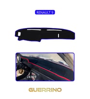 RENAULT 9 TORPİDO KORUMA HALISI MAVİ KENAR