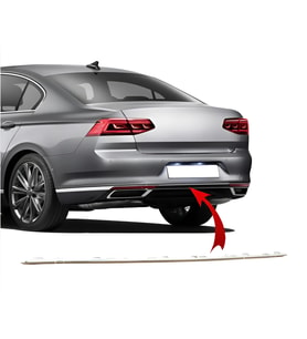 Vw Passat B8.5 2020>> Arka Tampon Orta Kromu 3G0853835