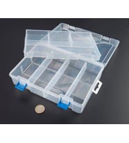 Malzeme Kutusu Çift Katlı Plastik 23.4x16,6x6.2cm