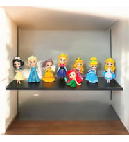 DISNEY PRENSES KARAKTERLERİ 8Lİ SET ARİEL BELLE CİNDERELLA RAPUNZEL MULAN JASMİNE SNOW WHİTE AURORA