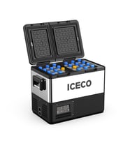 ICECO TCD55 12/24Volt 55 Litre Çift Bölmeli Outdoor Kompresörlü Oto Buzdolabı/Dondurucu