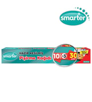 SMARTER 30 ADET YAĞLI PİŞİRME KAĞIDI HAZIR KESİLMİŞ ( 10 ADET x 3)