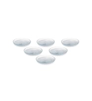 Sigma Aden Cam Pasta Tabağı 6'lı (Şeffaf)