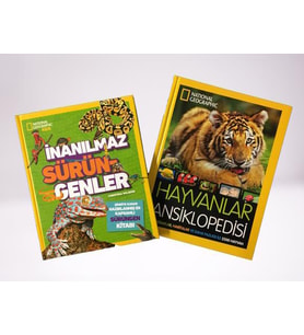 NG Kids Hayvanlar Ansiklopedi Seti 2 Kitap