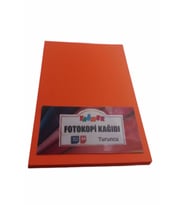 A4 Renkli Fotokopi Kağıdı Turuncu 100 Lü Paket