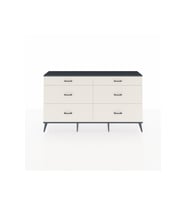 Arges Konsol 6 Çekmeceli  176x30x99 Çam-Antrasit/Aytaşı