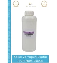 #MumEsansı Yoğun Kalıcı Kaliteli Yağ Bazlı Konsantre Parafin Uyumlu Exotic Fruit Mum Esansı 1 LT
