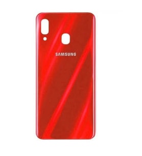 Samsung A20 - A205 Arka Kapak Batarya Pil Kapağı (Kırmızı)